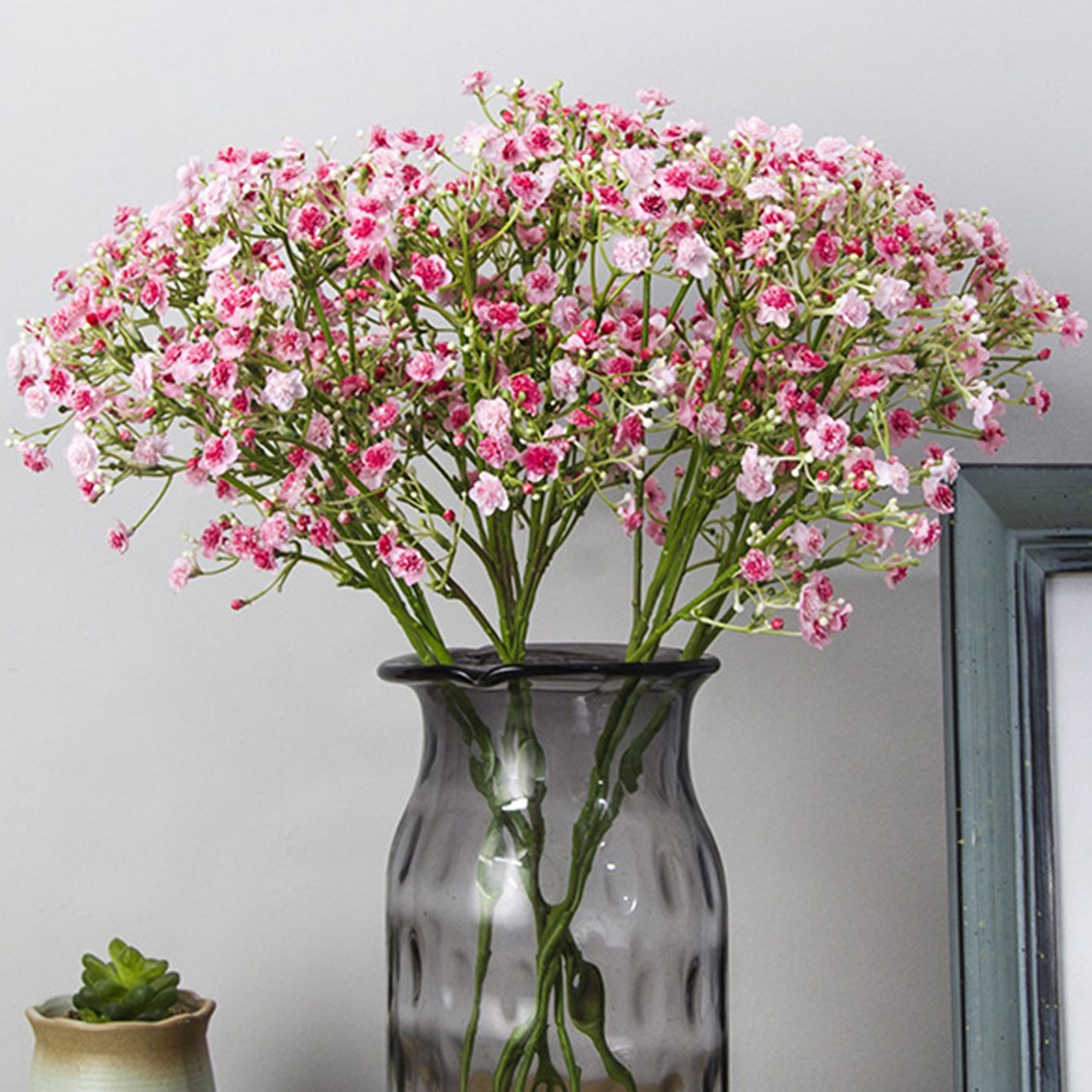 Men Accessories Bouquet - 1/3 pacotes gypsophila noiva segurando flores