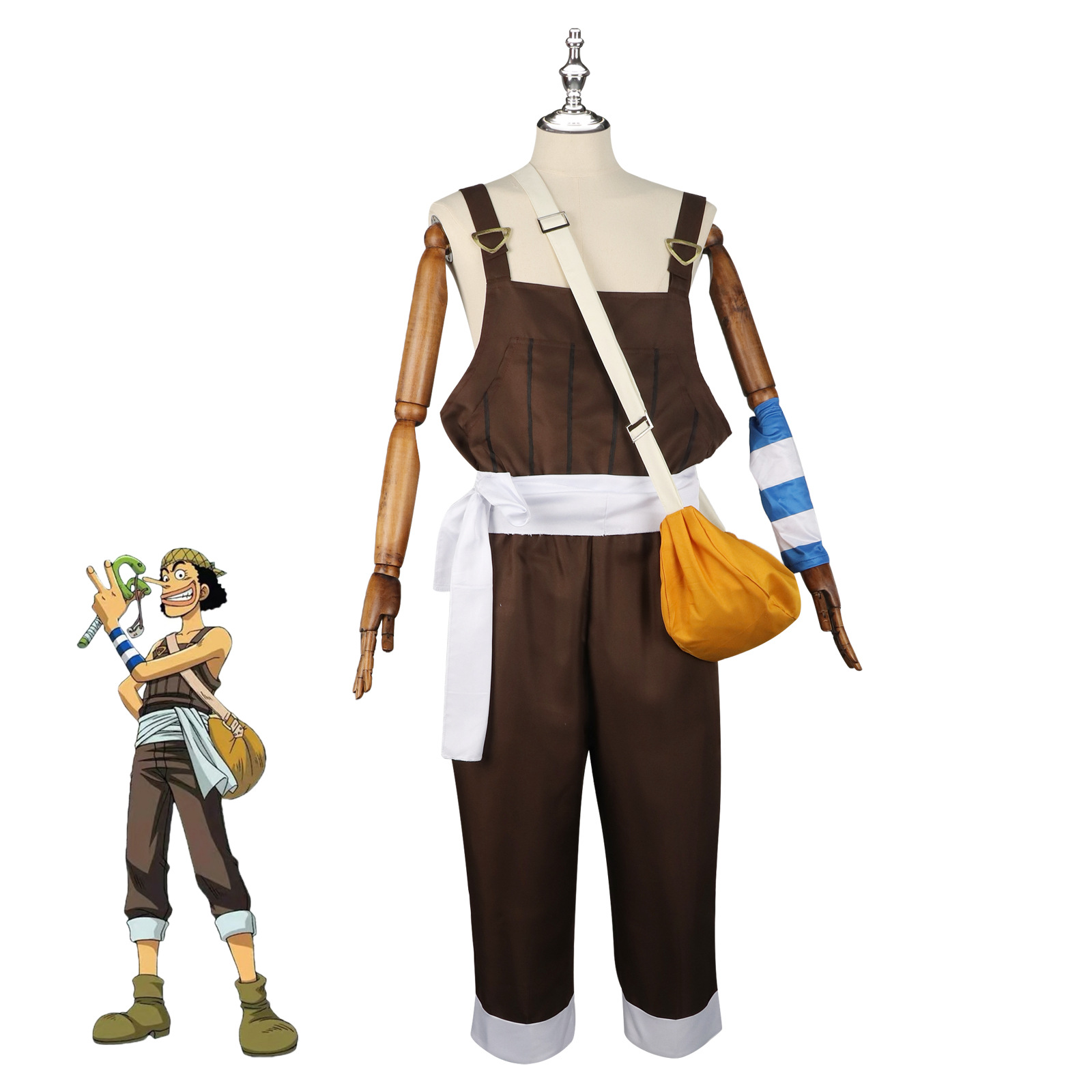 Men'S Suit Accessories - Fantasia de Cosplay do Personagem UUsopp