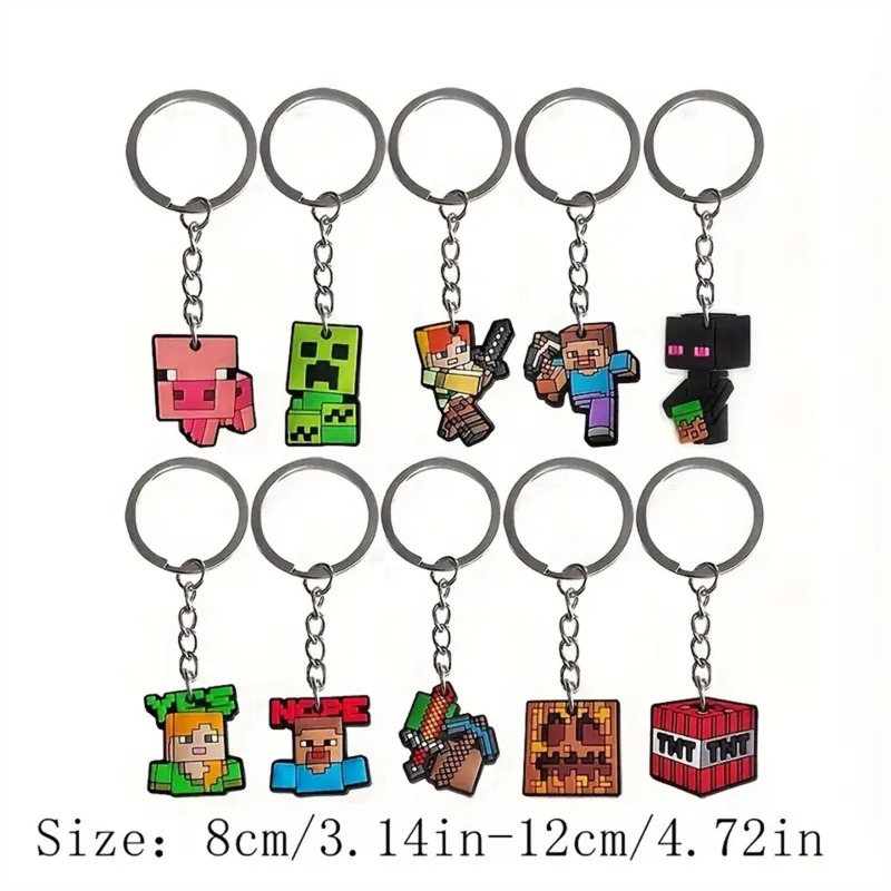 Men Keychain Accessories - Chaveiro de Borracha Macia PVC do