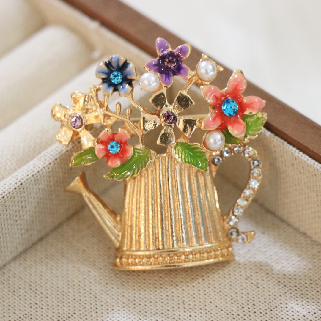 Men Accessories Bouquet - Broche de buquê floral de luxo