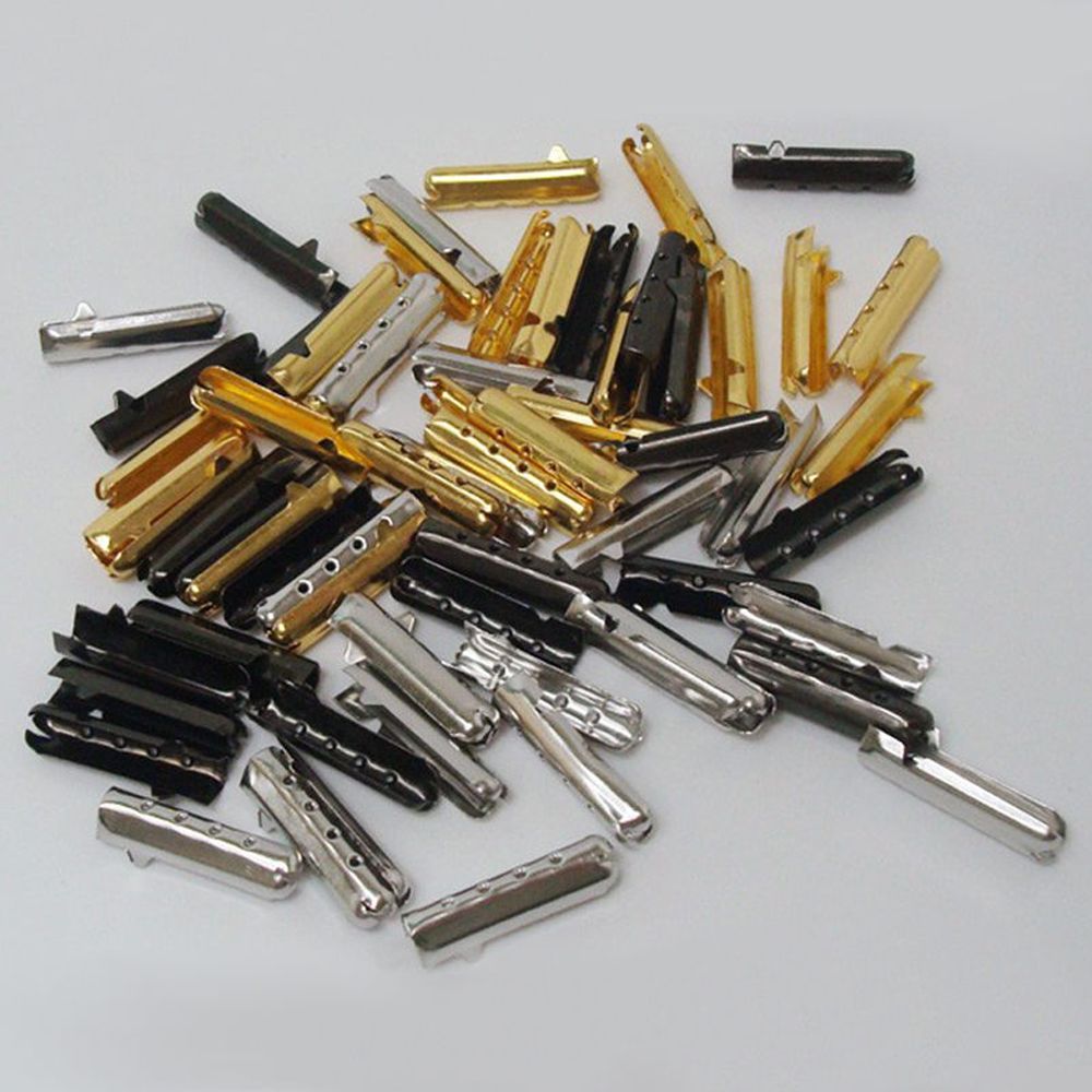 Men Accessories Tips - 50pcs Sapatos Acessórios DIY Metal Shoelaces