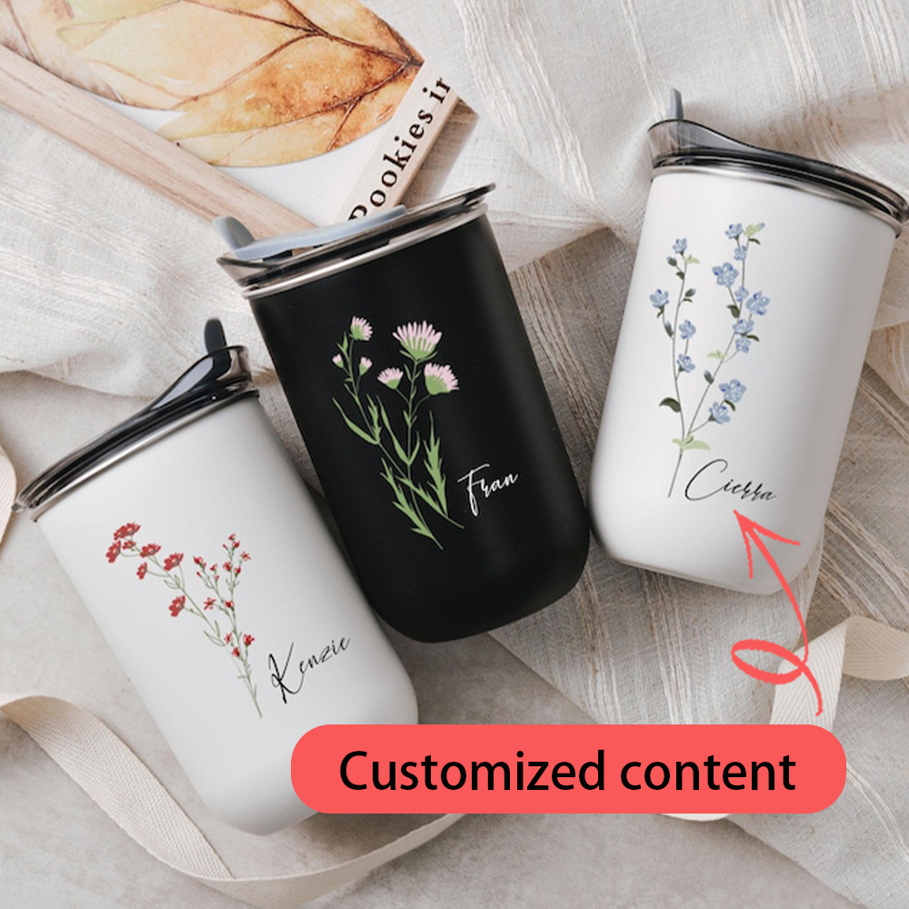 Flask Stainless Steel - Copo de Aço Inoxidável com Nome