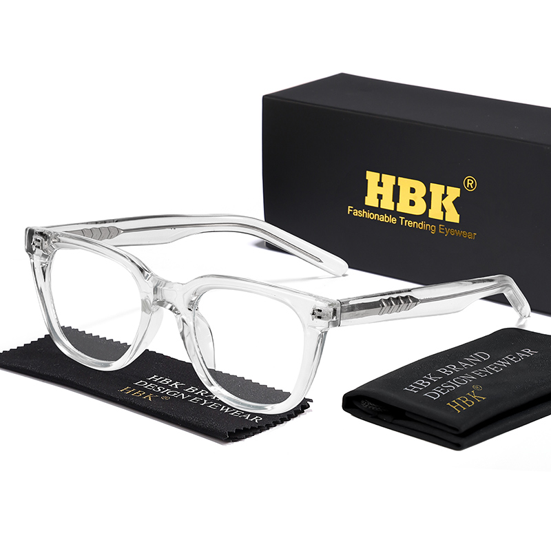 Men Accessories Tips - HBK Moda Quadrada Armações de Óculos