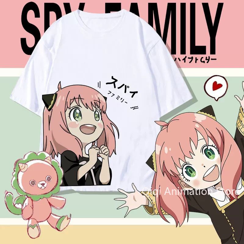 Men'S Accessories For Christmas - Camiseta de manga curta SPY×FAMILY Anime