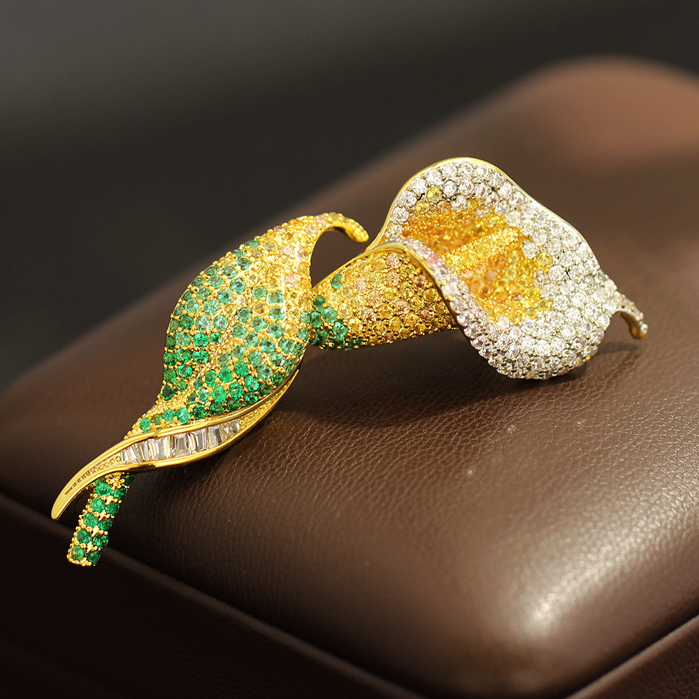 Men Accessories Bouquet - Broche/Pin de Alta Qualidade com Zircônia