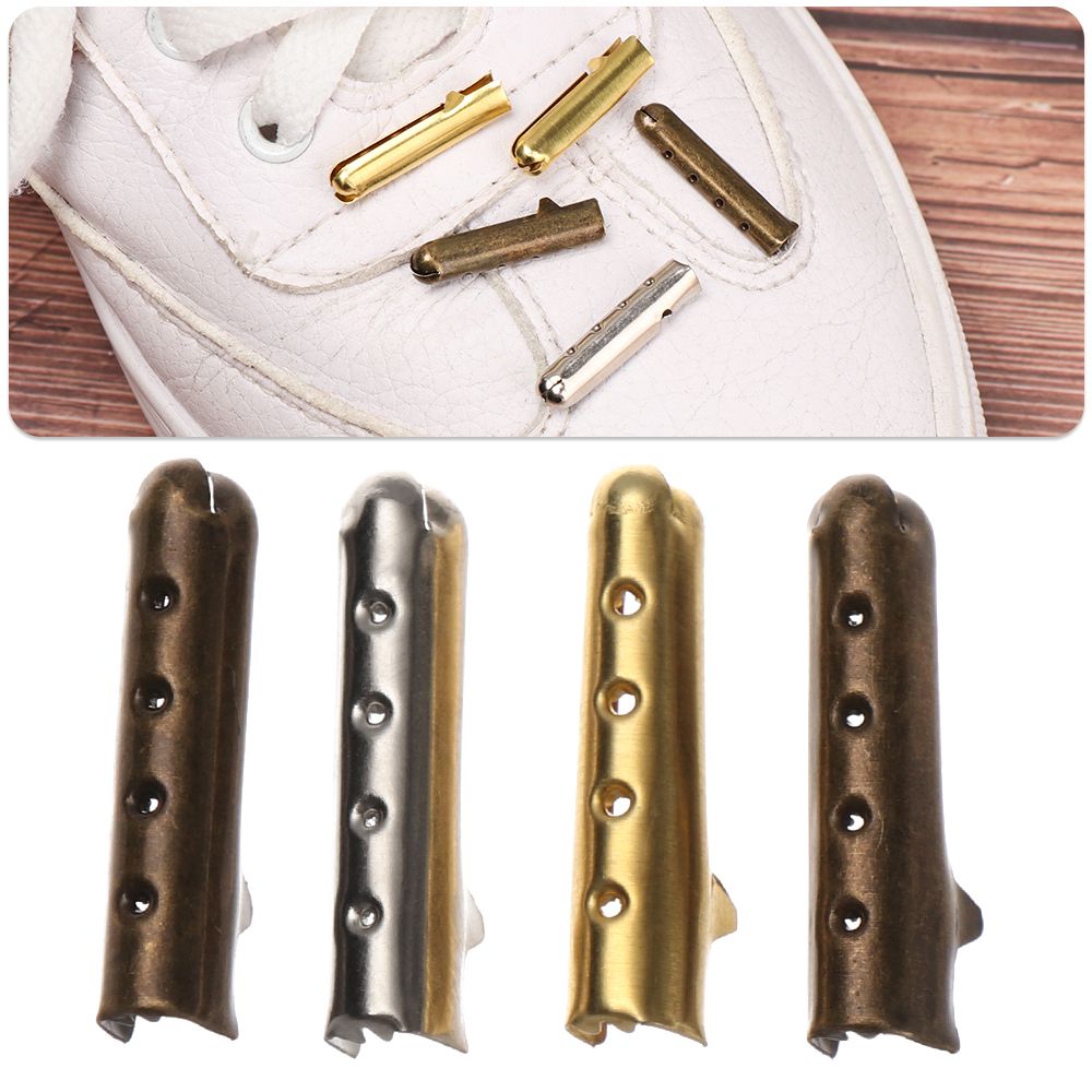 Men Accessories Tips - 50 Peças Ponteiras de Cadarço Unissex