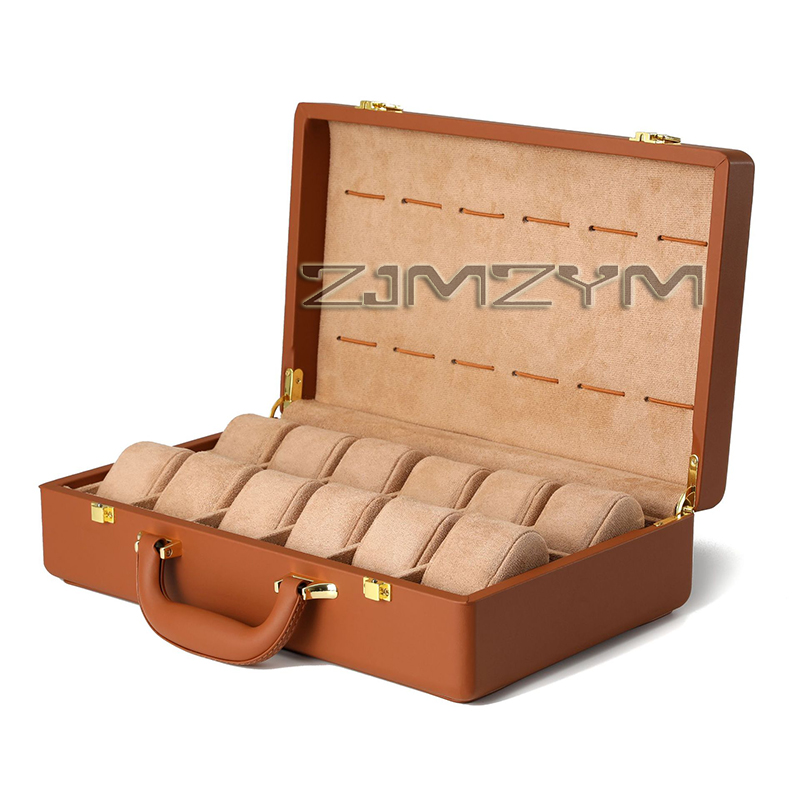 Travel Organizer Men - Caixa para 12 Relógios, Estojo para