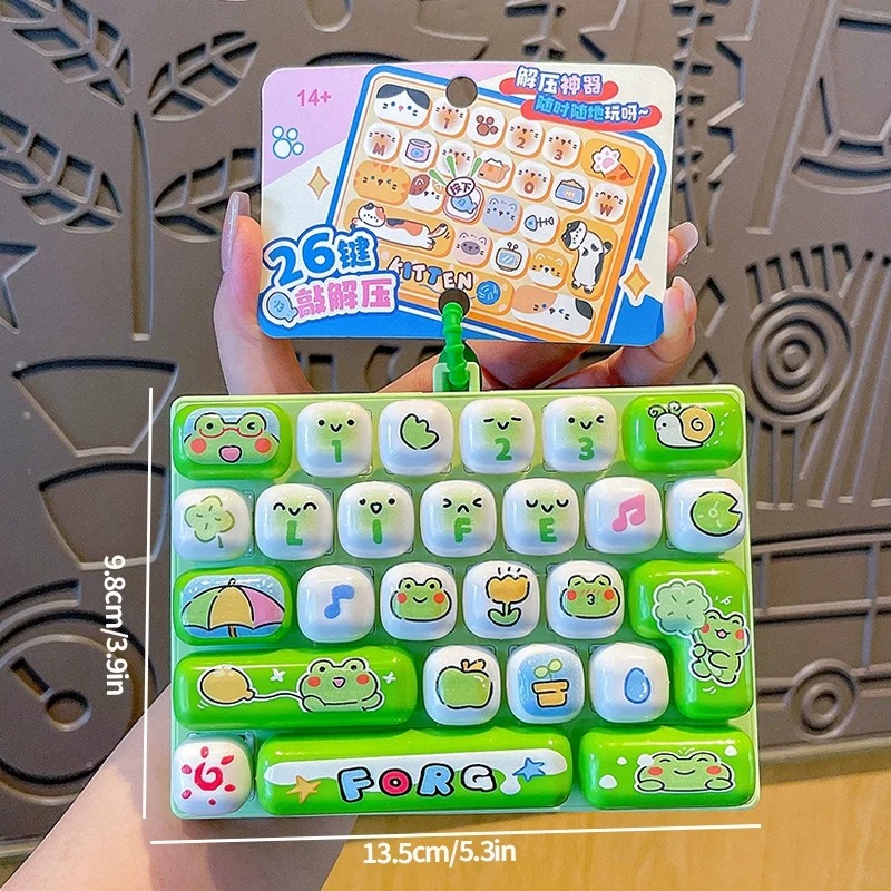 Clicker de Teclado Anti-Stress - Men Keychain Accessories avaliação e preço