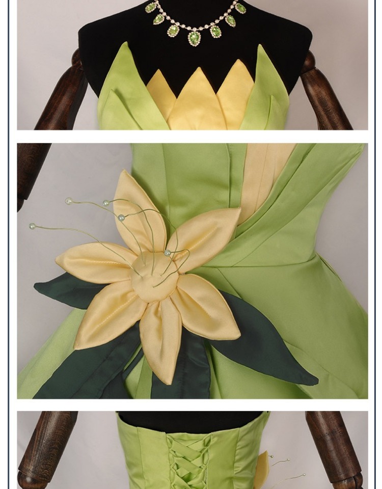 Fantasia de princesa tiana, fa - Men'S Accessories For Christmas avaliação e preço