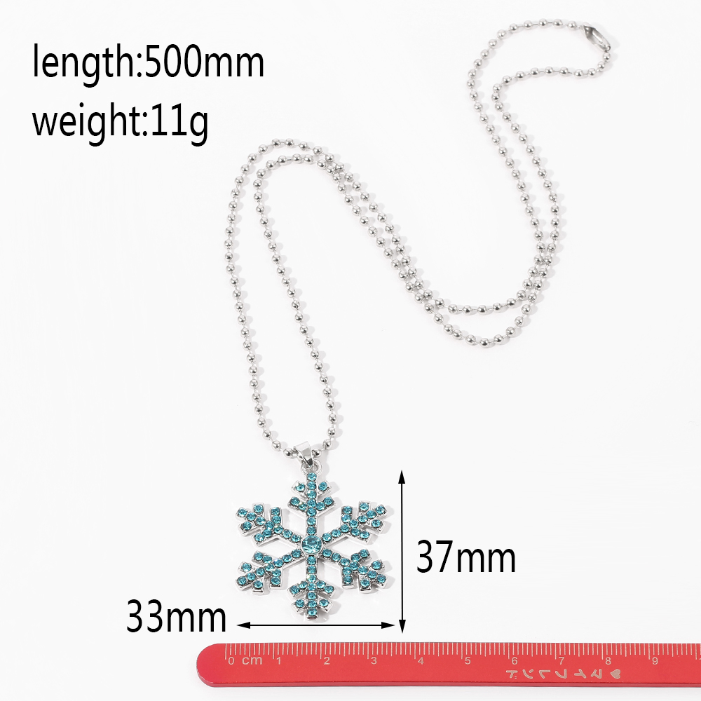 Colar com pingente de floco de - Men Accessories Necklace avaliação e preço