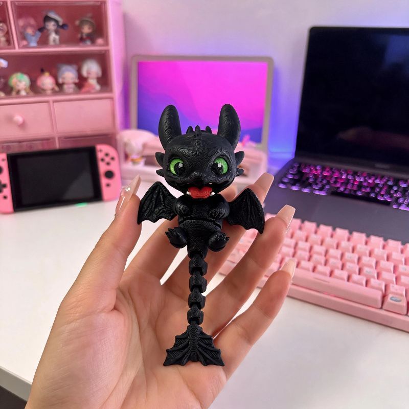 Pingente de Dragão Articulado  - Men Keychain Accessories avaliação e preço