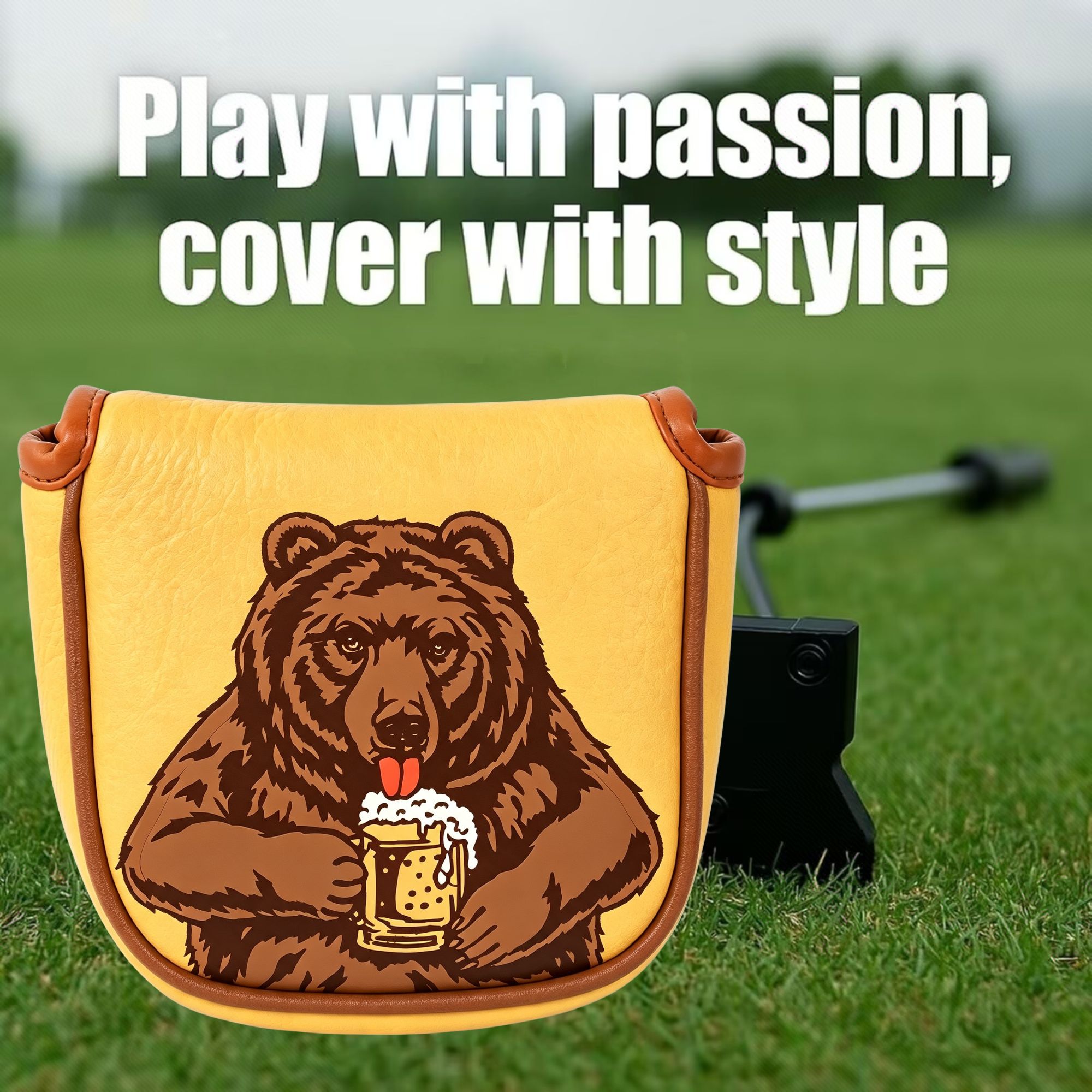 Capa de Putter de Golfe Bordad - Men'S Accessories For Christmas avaliação e preço