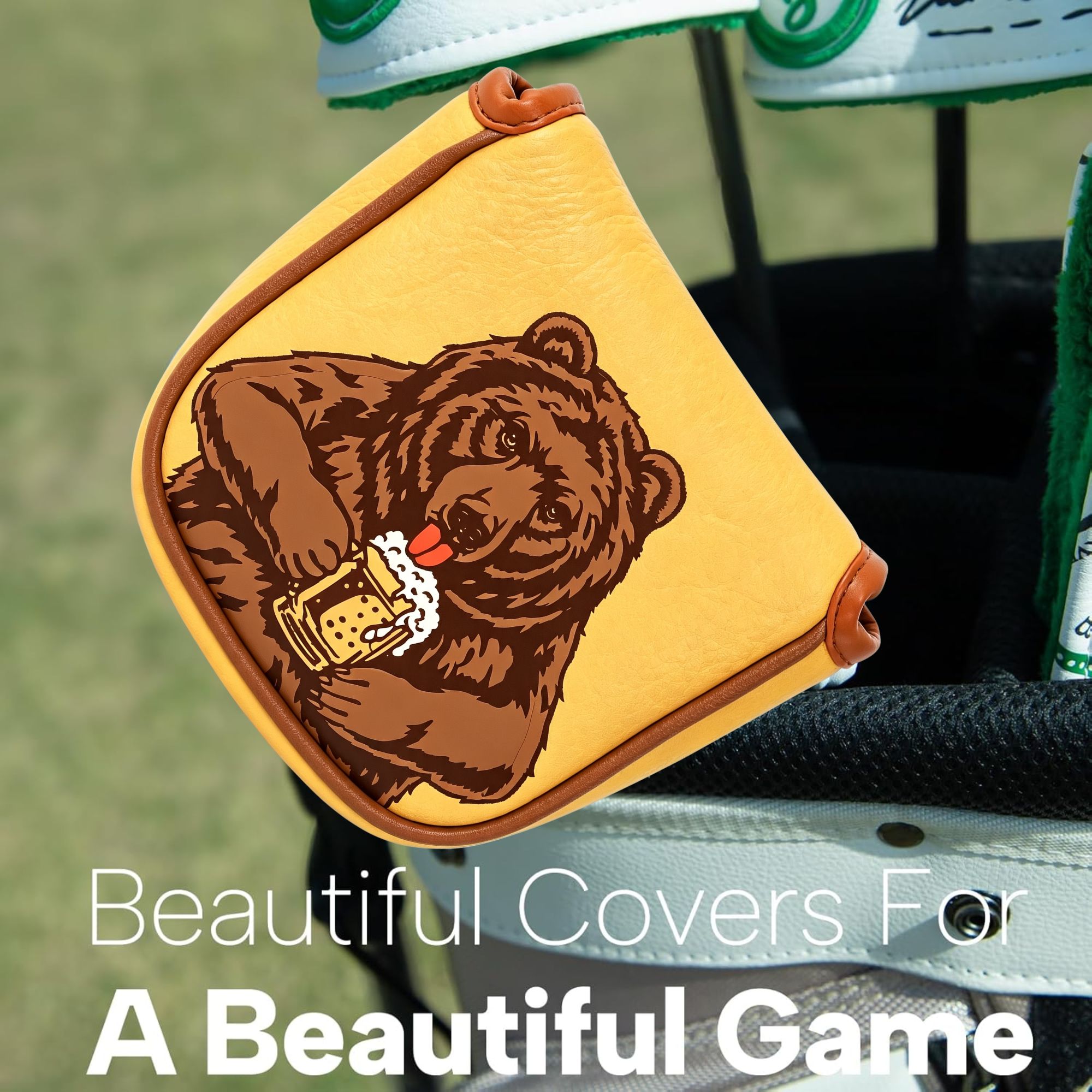 Capa de Putter de Golfe Bordad - Men'S Accessories For Christmas avaliação e preço