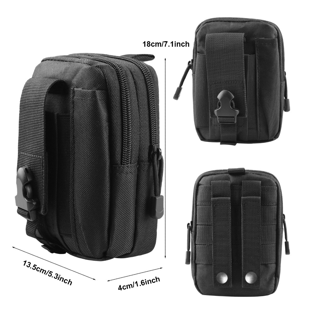 Bolsa Tática de Cintura Molle, - Men Accessories Box avaliação e preço