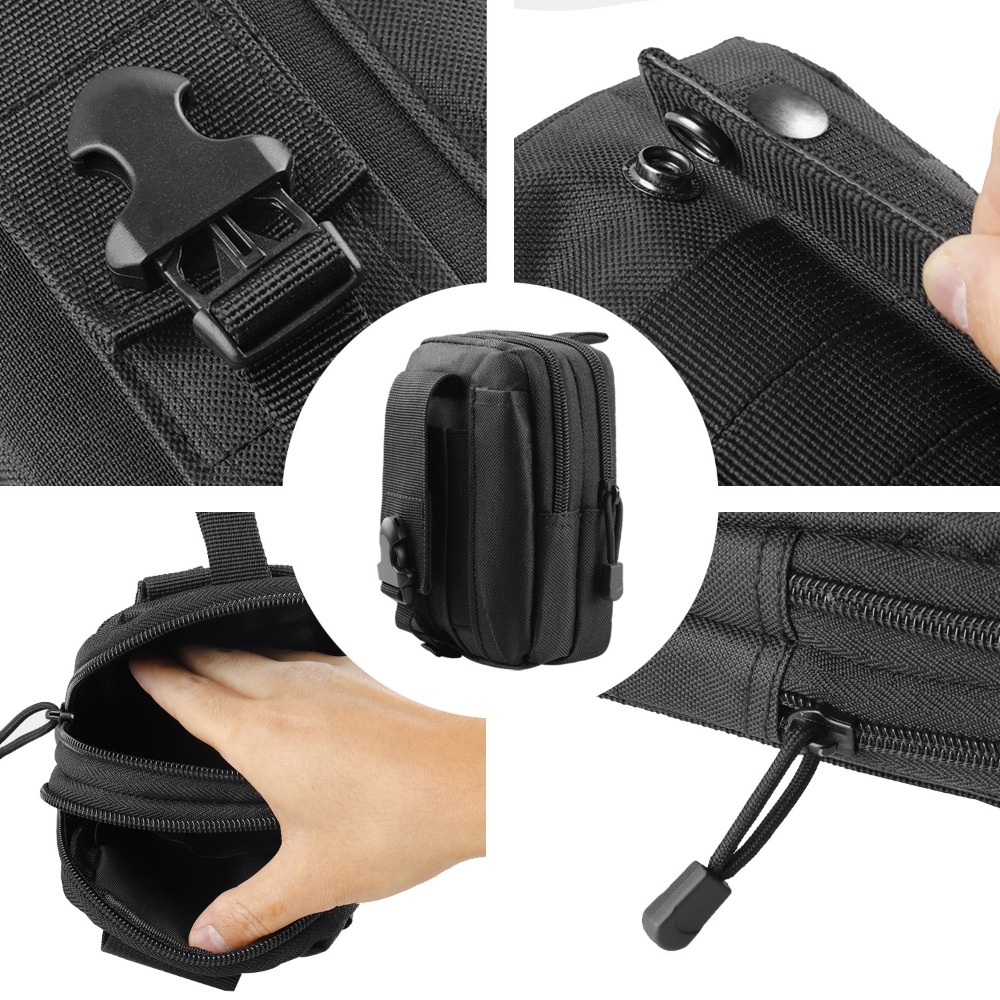 Bolsa Tática de Cintura Molle, - Men Accessories Box avaliação e preço