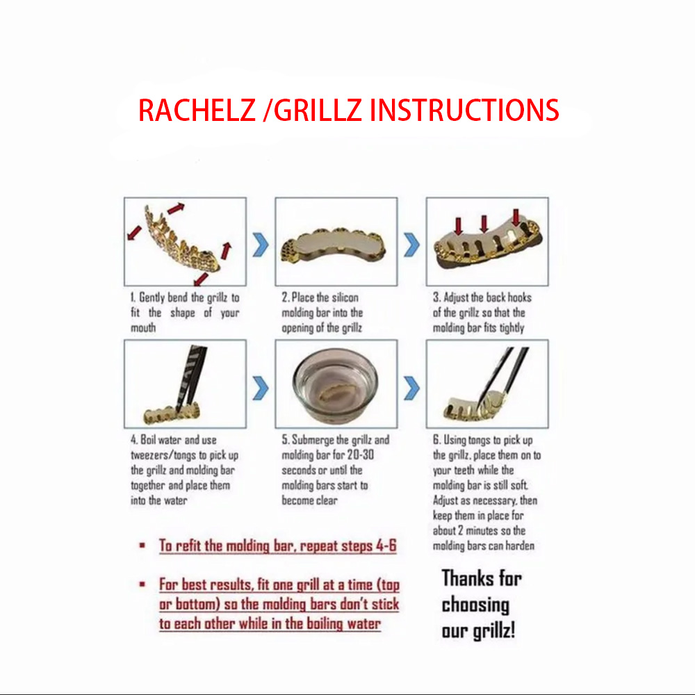RACHELZ Hip Hop 10/10 Iced Out - Men'S Accessories For Christmas avaliação e preço