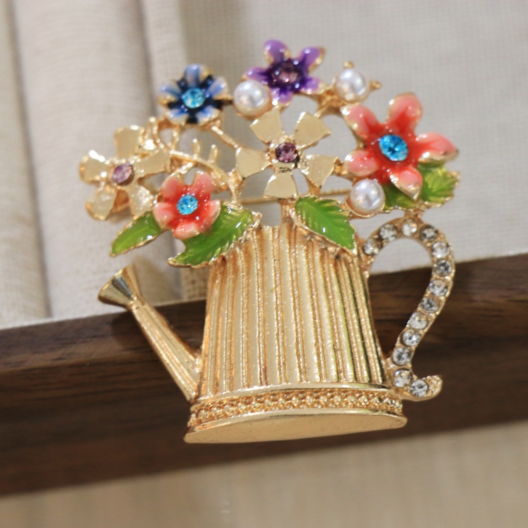 Broche de buquê floral de luxo - Men Accessories Bouquet avaliação e preço