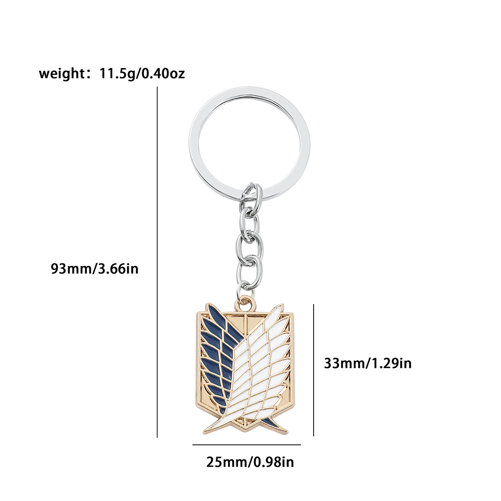 Pingente de Esmalte Anime Atta - Men Keychain Accessories avaliação e preço