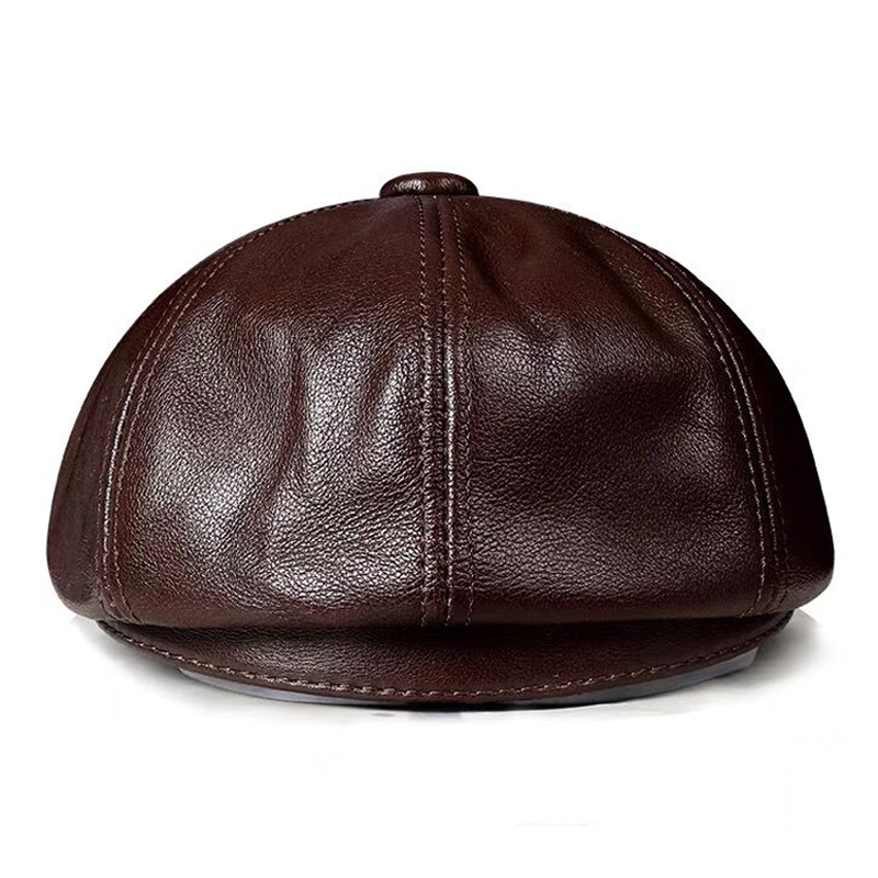 Primavera novo chapéu de couro - Men Accessories Brand avaliação e preço