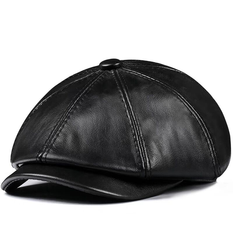Primavera novo chapéu de couro - Men Accessories Brand avaliação e preço