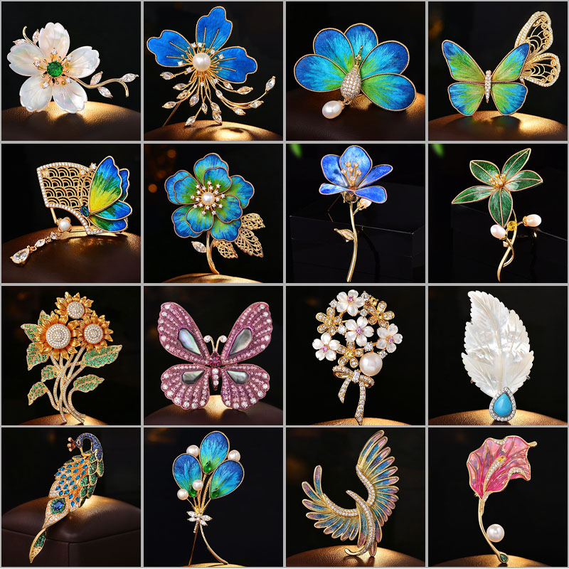 Novos Broches de Luxo em Velud - Men Accessories Bouquet avaliação e preço