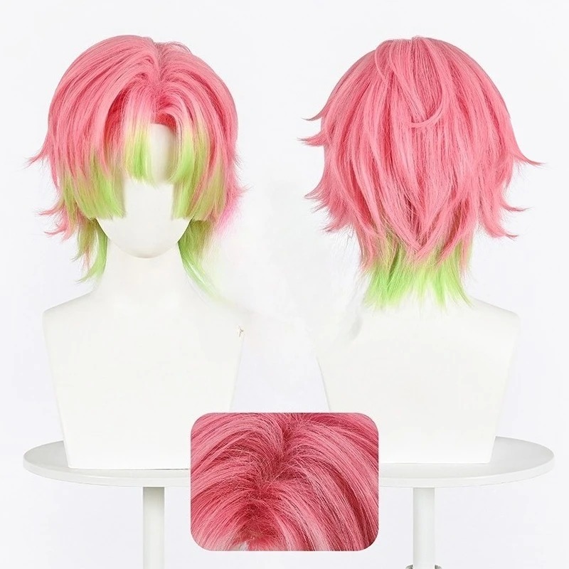 Kanroji mitsuri peruca cosplay - Men'S Suit Accessories avaliação e preço