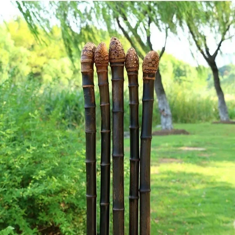 Natural roxo bambu escultura b - Men Accessories Tips avaliação e preço