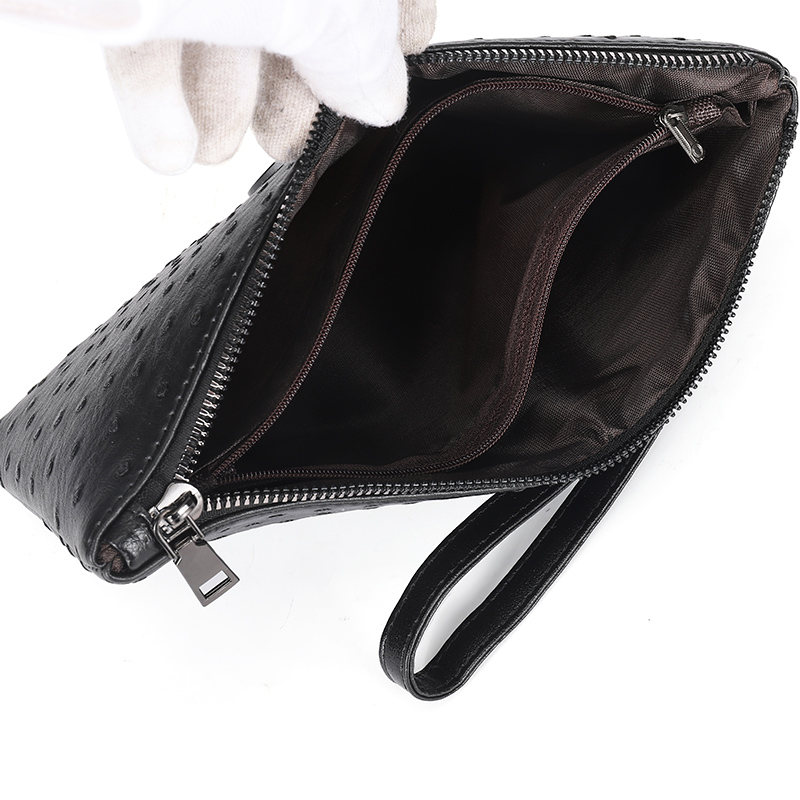Padrão de avestruz preto marro - Men Accessories Box avaliação e preço