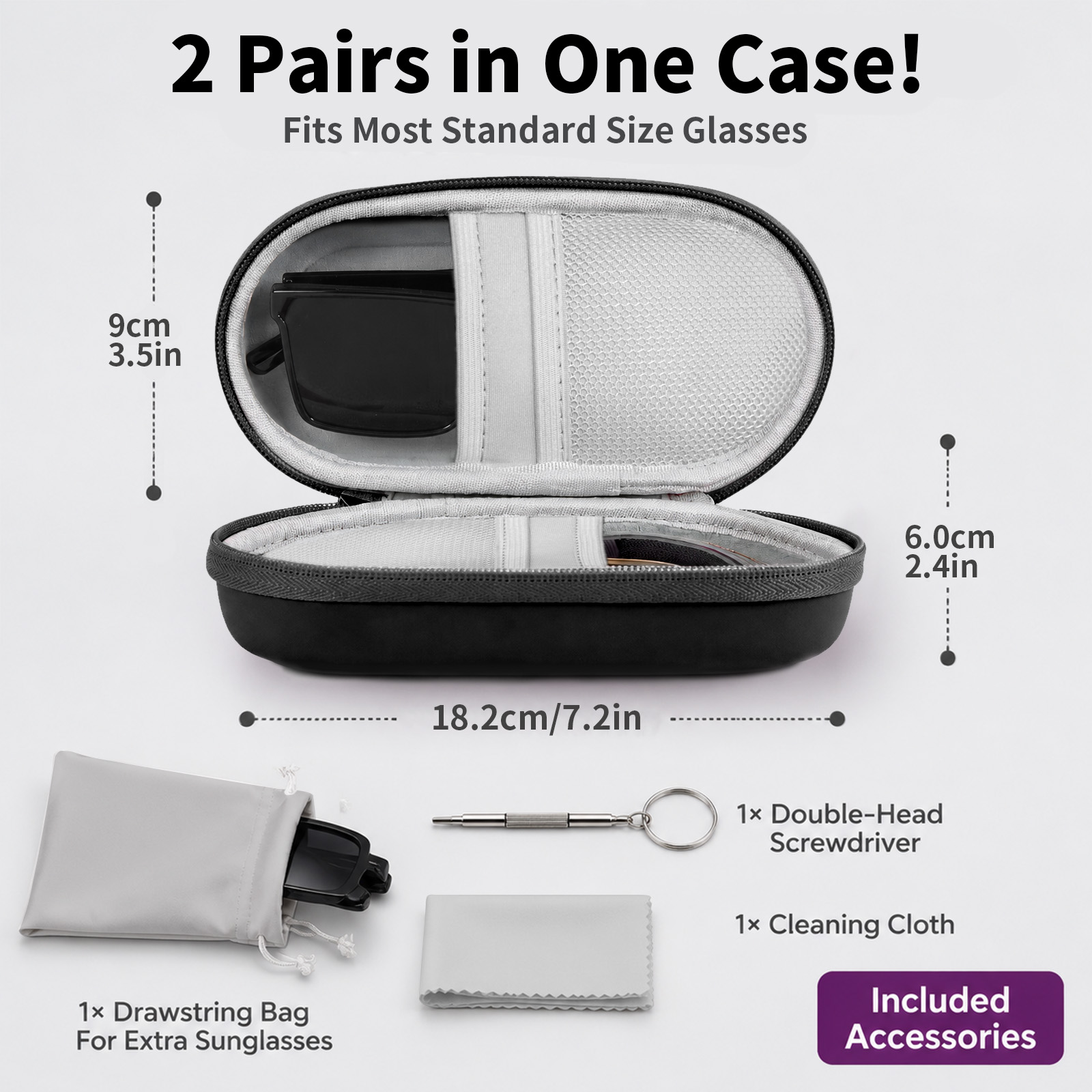 Estojo Rígido para Óculos Dupl - Men'S Accessories Rack avaliação e preço