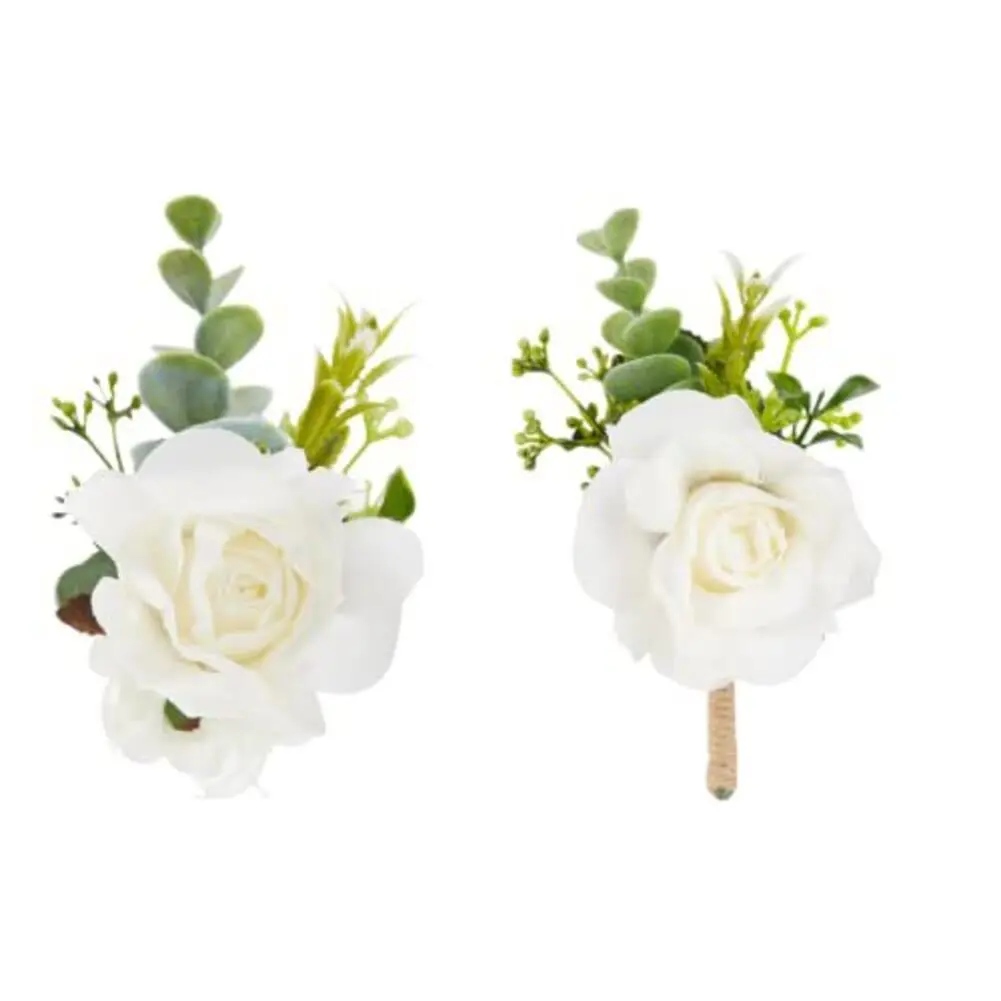 Corsage e boutonniere conjunto - Men Accessories Bouquet avaliação e preço