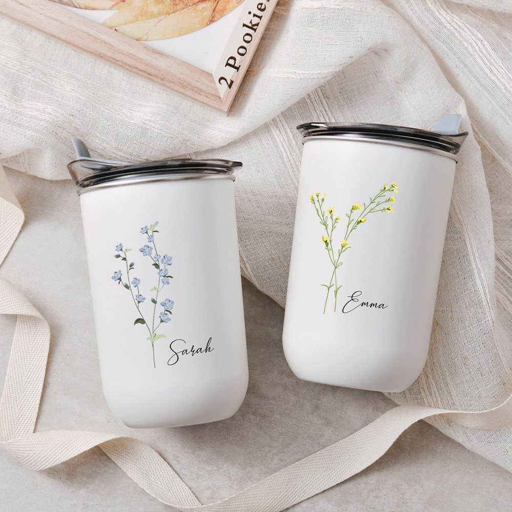 Copo de Aço Inoxidável com Nom - Flask Stainless Steel avaliação e preço