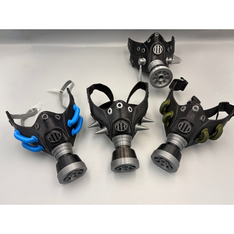Máscara de Gás Preta 3D Impres - Men'S Suit Accessories avaliação e preço
