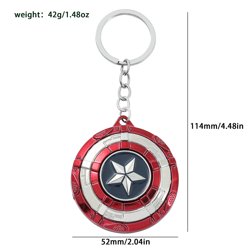 Chaveiro com Escudo do Capitão - Men Accessories To Gift avaliação e preço