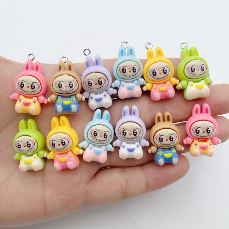 10 Peças de Pingentes de Resin - Men Keychain Accessories avaliação e preço