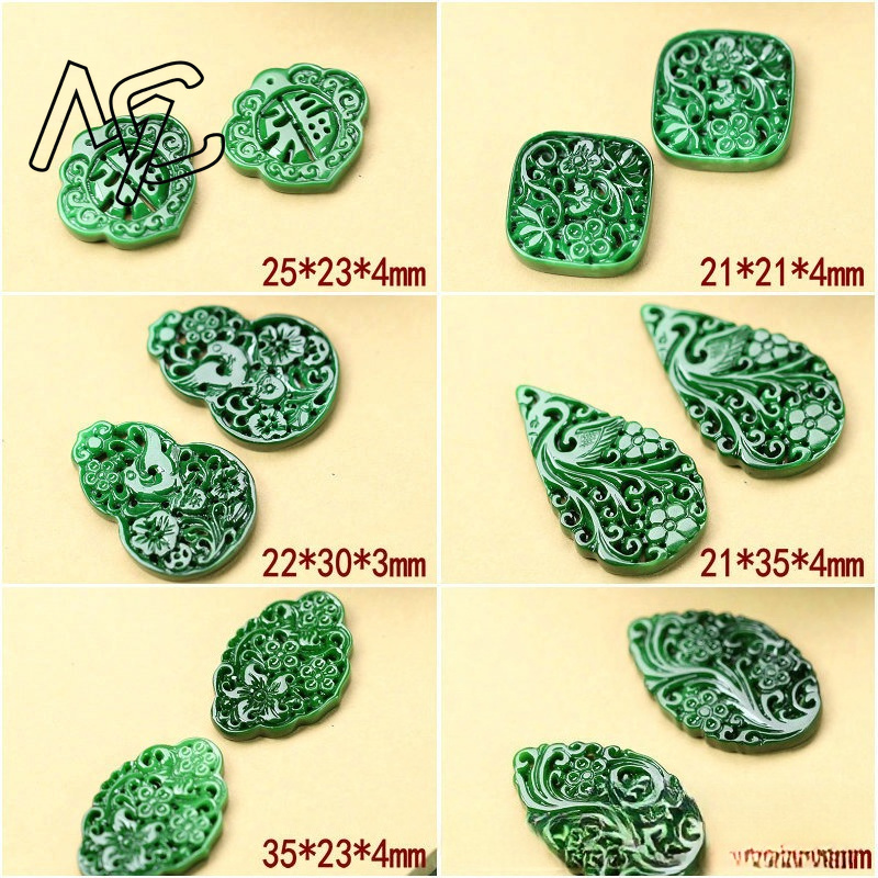 2 Peças DIY Esmeralda Verde Na - Men Accessories To Gift avaliação e preço