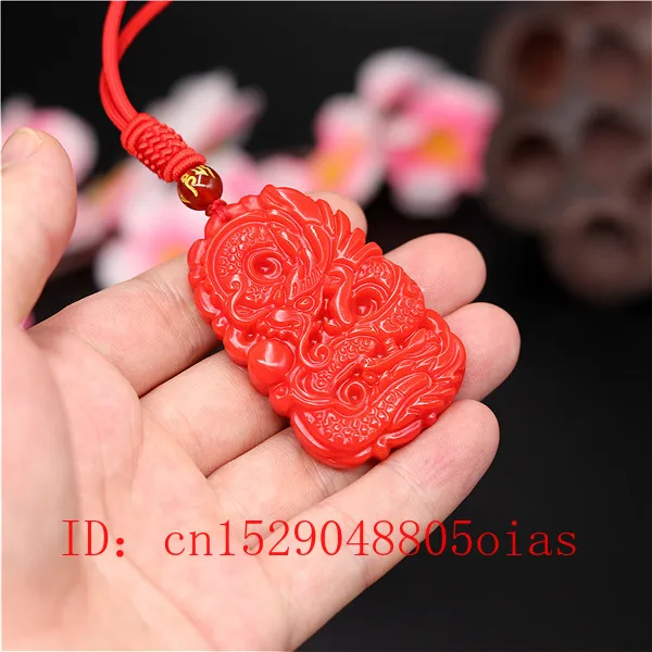 Pingente de pedra de jade cora - Men Accessories Necklace avaliação e preço