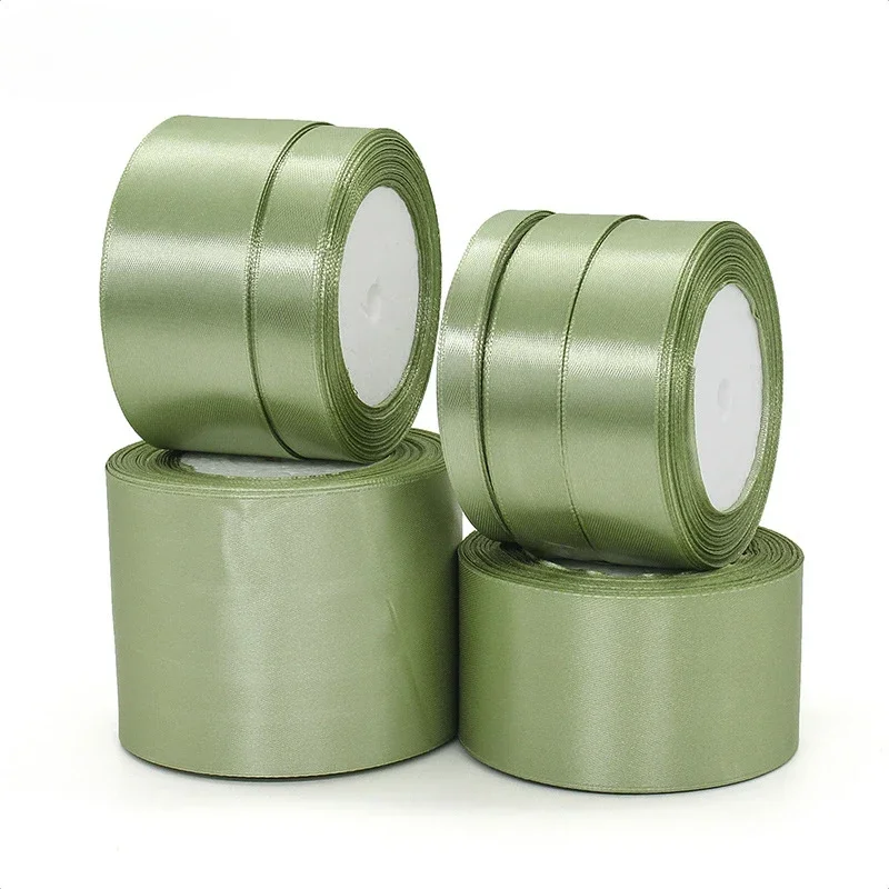 25 jardas fita verde sálvia ex - Men Accessories Bouquet avaliação e preço
