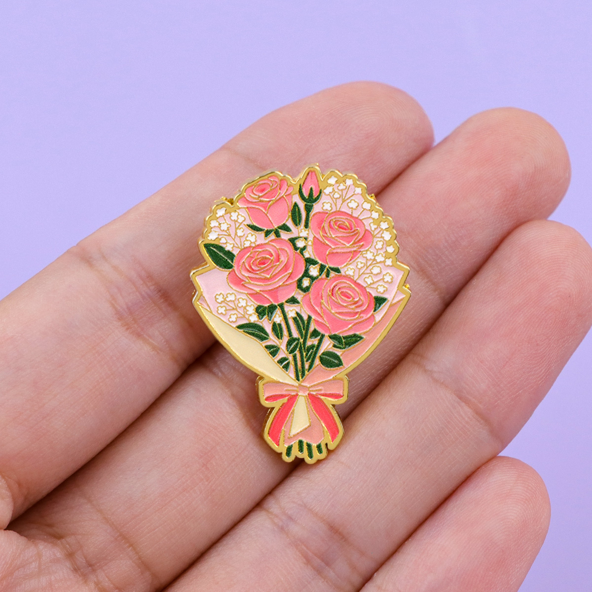 Broches Florais Românticos de  - Men Accessories Bouquet avaliação e preço