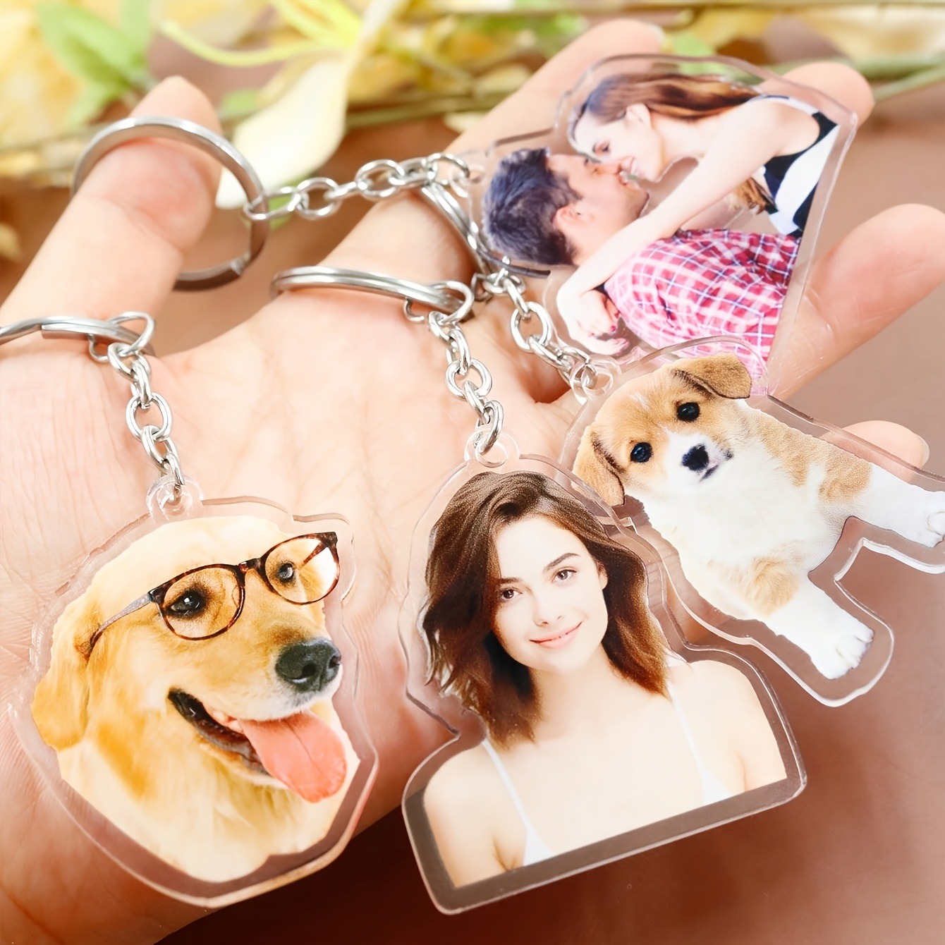 1 Chaveiro de Acrílico Persona - Men Keychain Accessories avaliação e preço