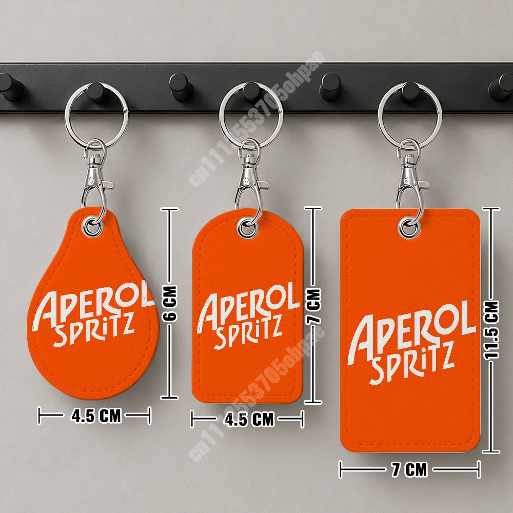 Chaveiro de Couro Laranja Pros - Men Keychain Accessories avaliação e preço