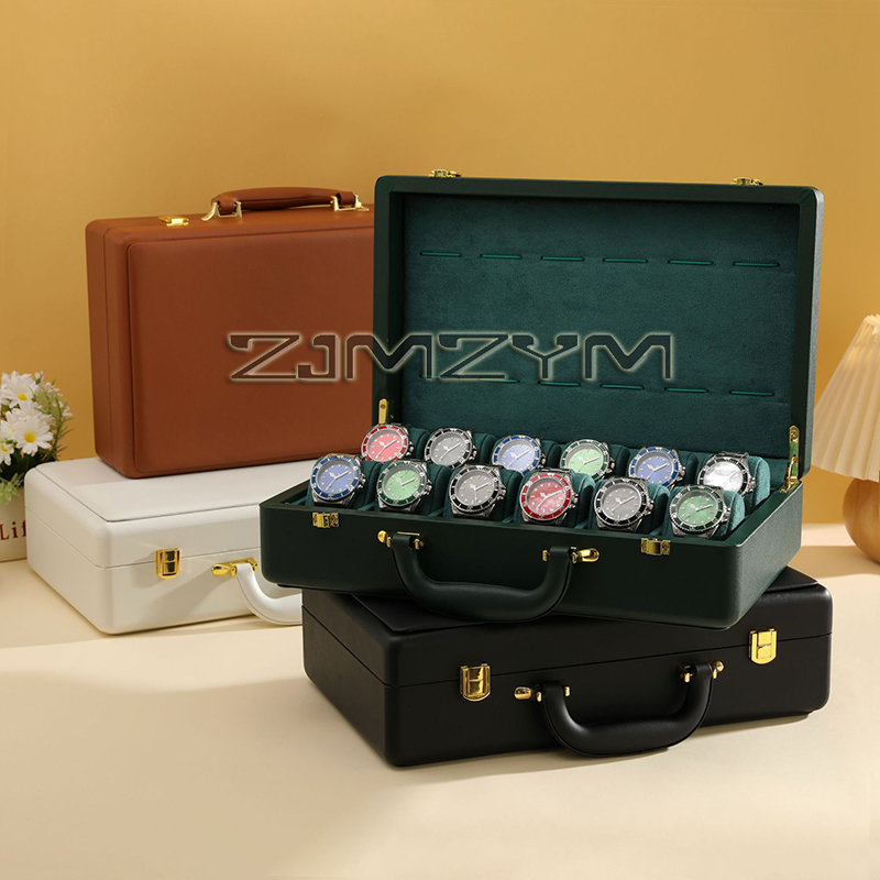 Caixa para 12 Relógios, Estojo - Travel Organizer Men avaliação e preço